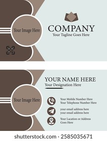 Professional Business Card Design in Illustrator.