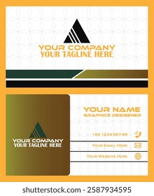 Professional business card design in illustrator 