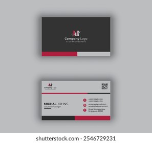 Professional business card design luxury business card design 