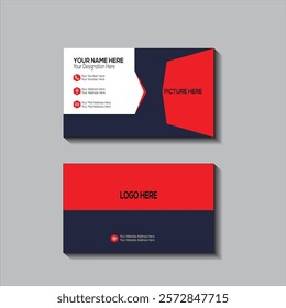 Professional Business Card Design, Modern Minimalist Business Card Design.