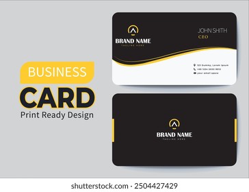 professional Business Card Design with presentation 