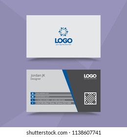 Professional Business Card Design Template 