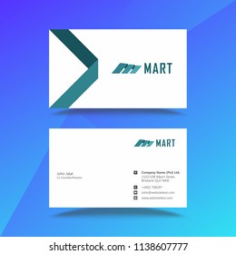 Professional Business Card Design Template 