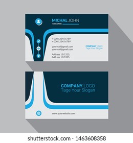 Professional business card design template