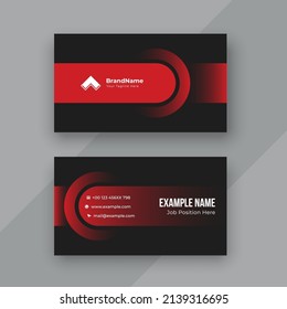 Professional business card design template
