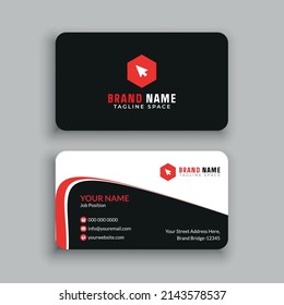 Professional Business Card Design Template