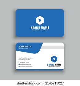 Professional Business Card Design Template