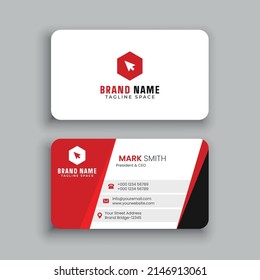 Professional Business Card Design Template