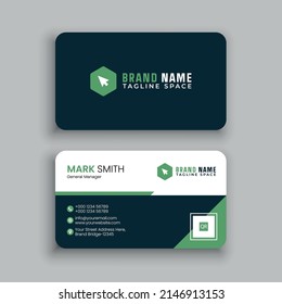 Professional Business Card Design Template