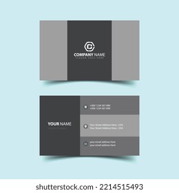 Professional business card design template
