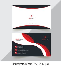 Professional Business Card Design Template