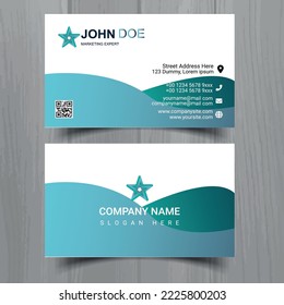 Plantilla de diseño de tarjeta profesional