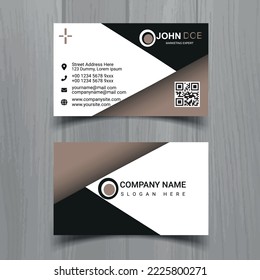 Professional business card design template