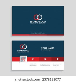 Professional business card design template