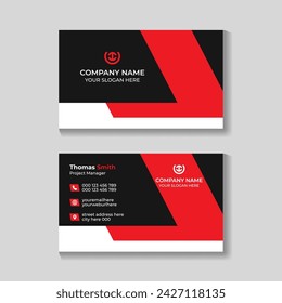 Professional business card design template