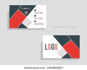 professional business card design and template 