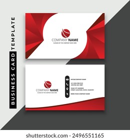 Professional, Business Card Design, Template