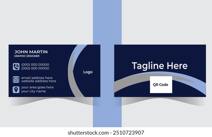 Professional business card design template
