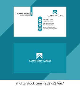 Professional business card design template 