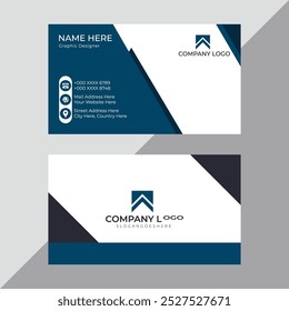 Professional business card design template 