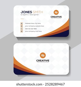 Professional business card design template