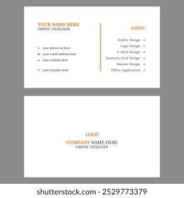 Professional Business Card Design Template