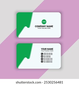 professional business card design template