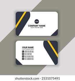 professional business card design template