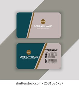 professional business card design template