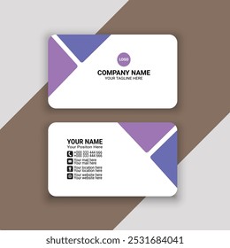 professional business card design template