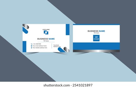 professional business card design template for product education cosmetics sell promotion 