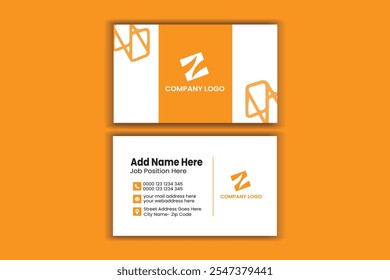 professional business card design  template