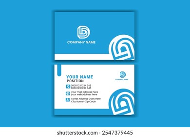 professional business card design  template