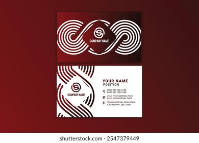 professional business card design  template