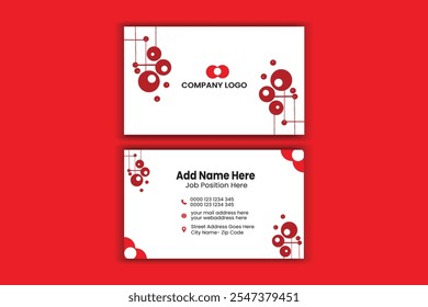 professional business card design  template