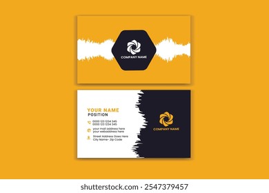 professional business card design  template