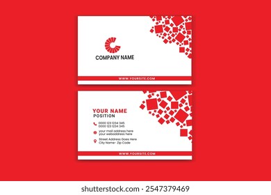 professional business card design  template