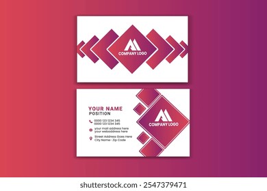 professional business card design  template