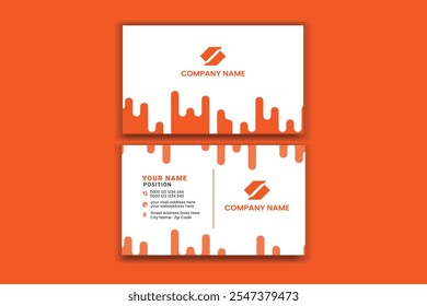 professional business card design  template