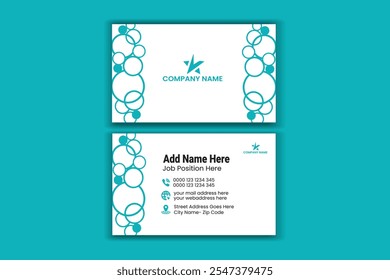 professional business card design  template