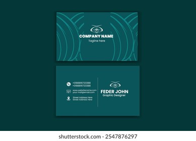 professional business card design template