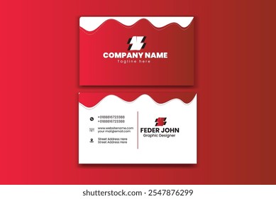 professional business card design template