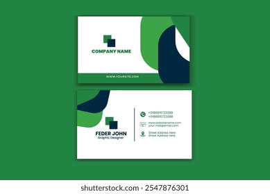 professional business card design template