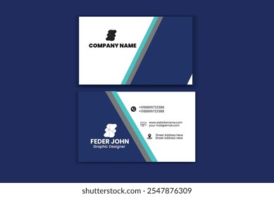 professional business card design template