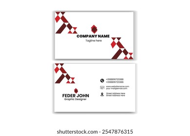 professional business card design template