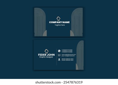 professional business card design template