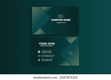 professional business card design template