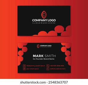 professional business card design template