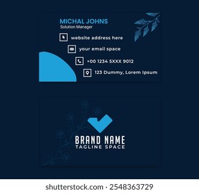 professional business card design template