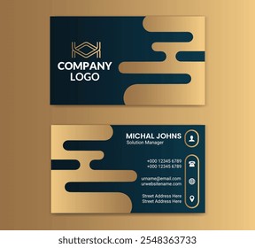 professional business card design template